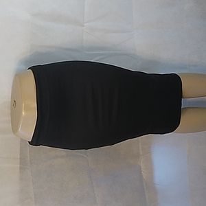 Azules print midi skirts solid black 🖤 size small